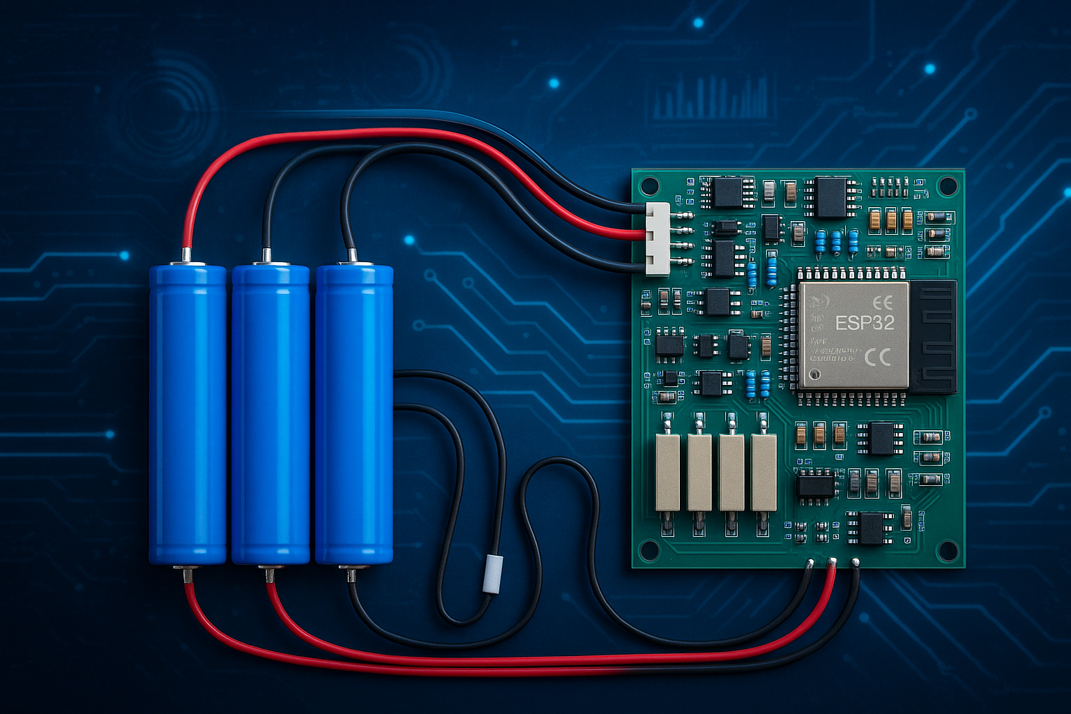 Pasif Dengeleme Yöntemi ile Güçlendirilmiş Batarya Yönetim Sistemi Tasarımı ve Uygulaması